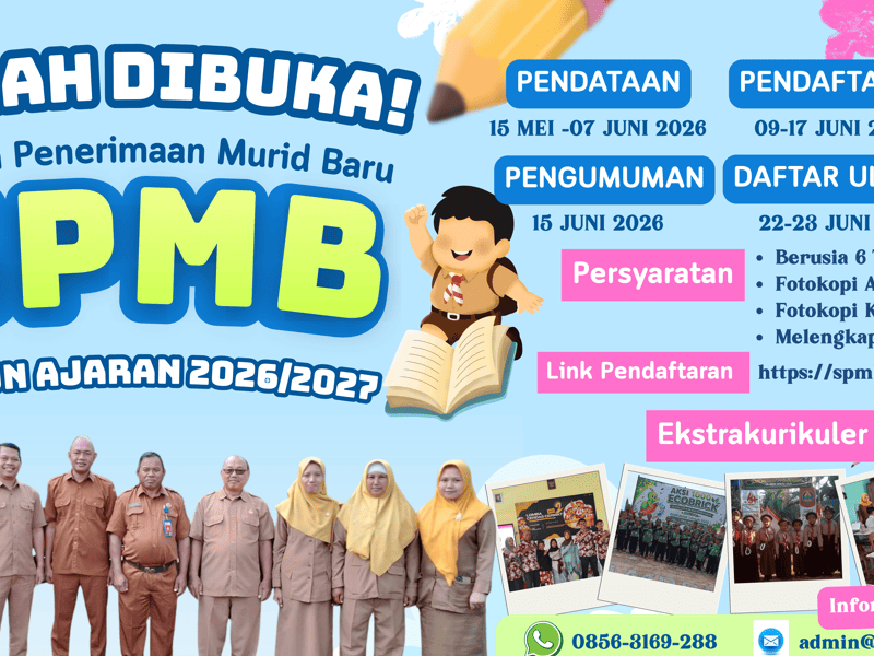 PENERIMAAN SISWA BARU SDN 3 PLALANGAN